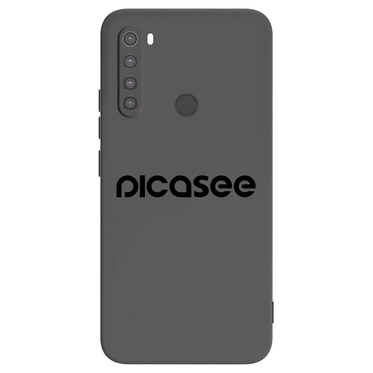 Picasee silikónový čierny obal pre Xiaomi Redmi Note 8 - Picasee - new logo - black