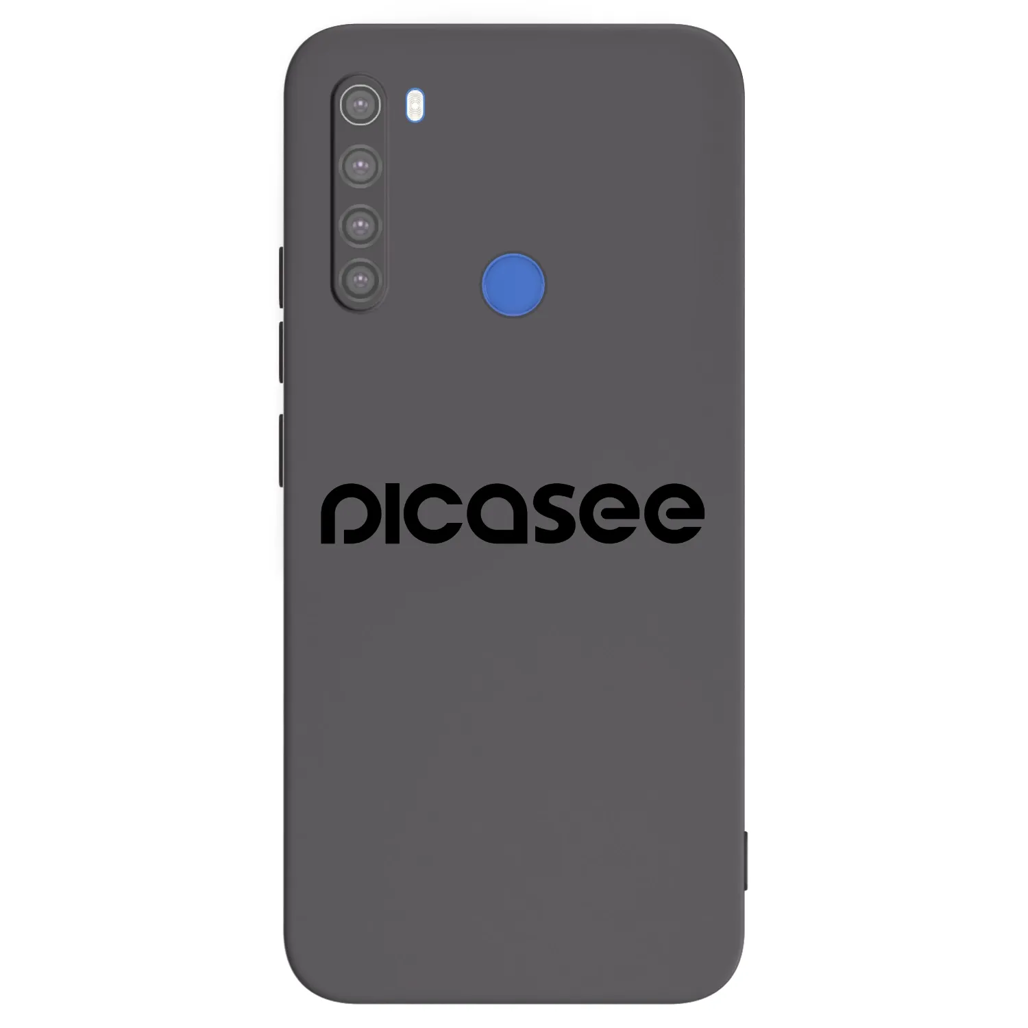 Picasee silikónový čierny obal pre Xiaomi Redmi Note 8T - Picasee - new logo - black