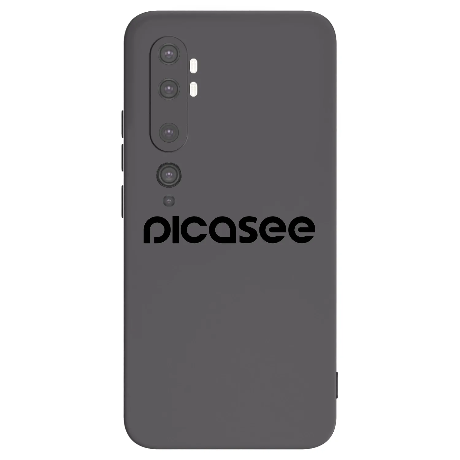 Picasee silikónový čierny obal pre Xiaomi Mi Note 10 (Pro) - Picasee - new logo - black
