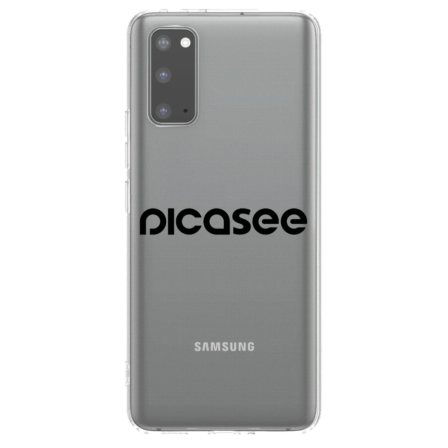 Picasee silikónový prehľadný obal pre Samsung Galaxy S20 G980F - Picasee - new logo - black