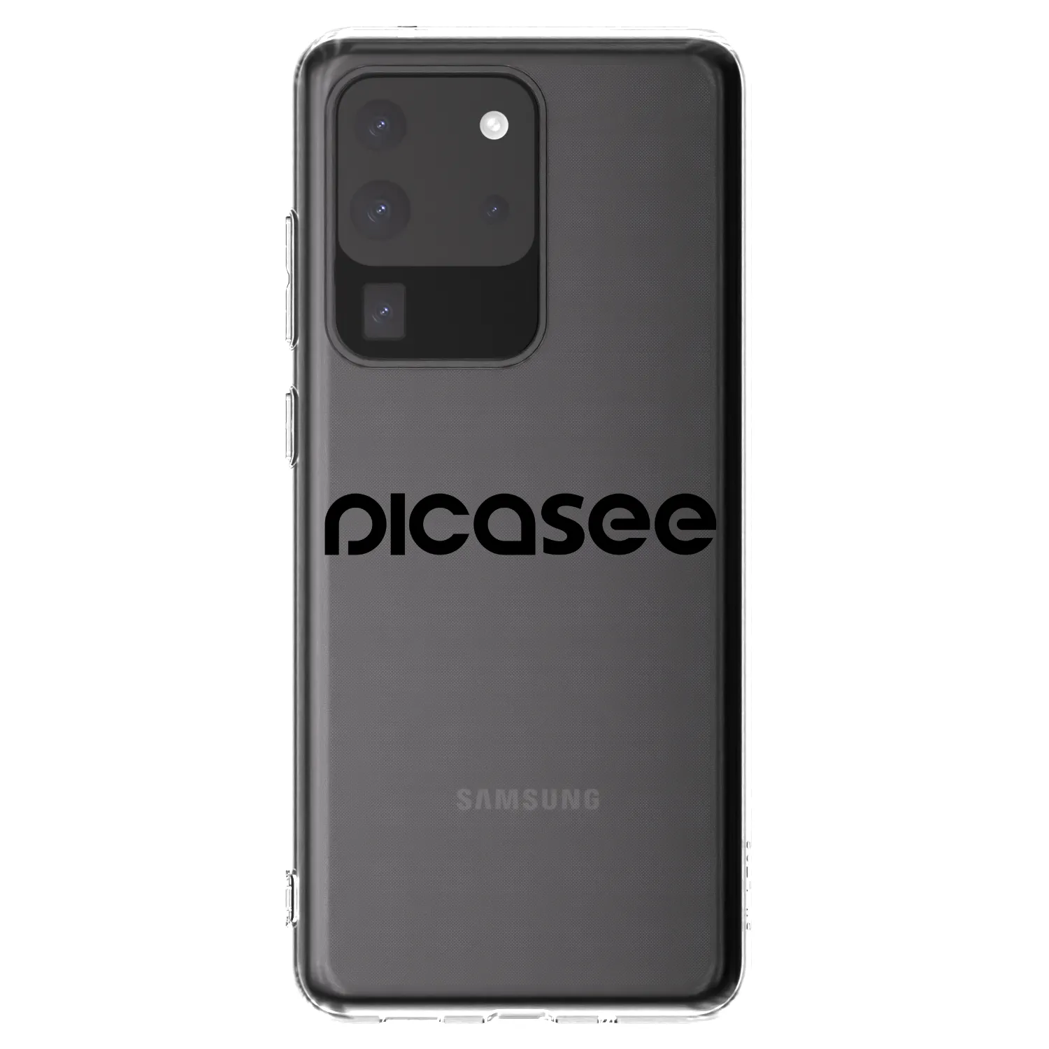 Picasee silikónový prehľadný obal pre Samsung Galaxy S20 Ultra 5G G988F - Picasee - new logo - black
