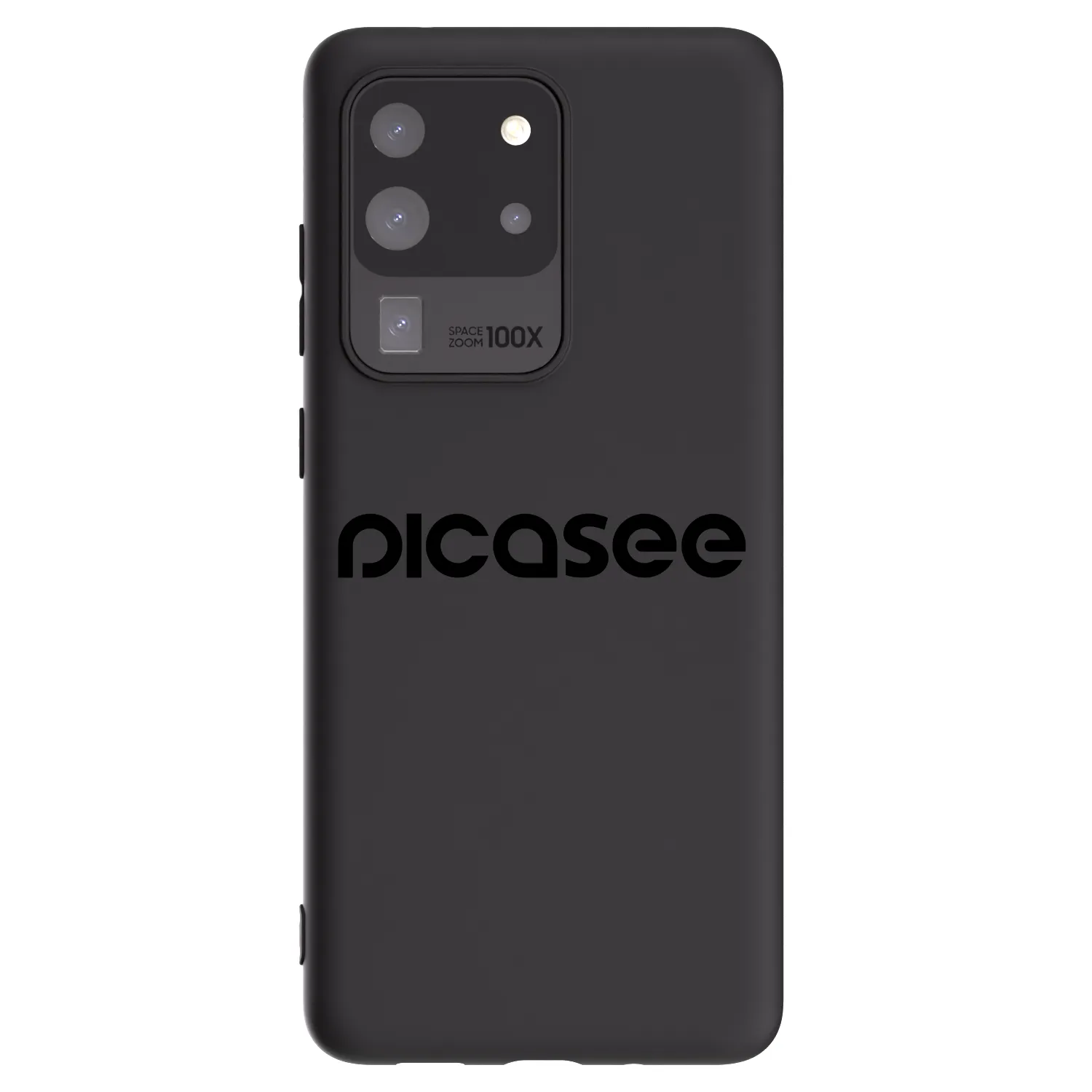 Picasee silikónový čierny obal pre Samsung Galaxy S20 Ultra 5G G988F - Picasee - new logo - black