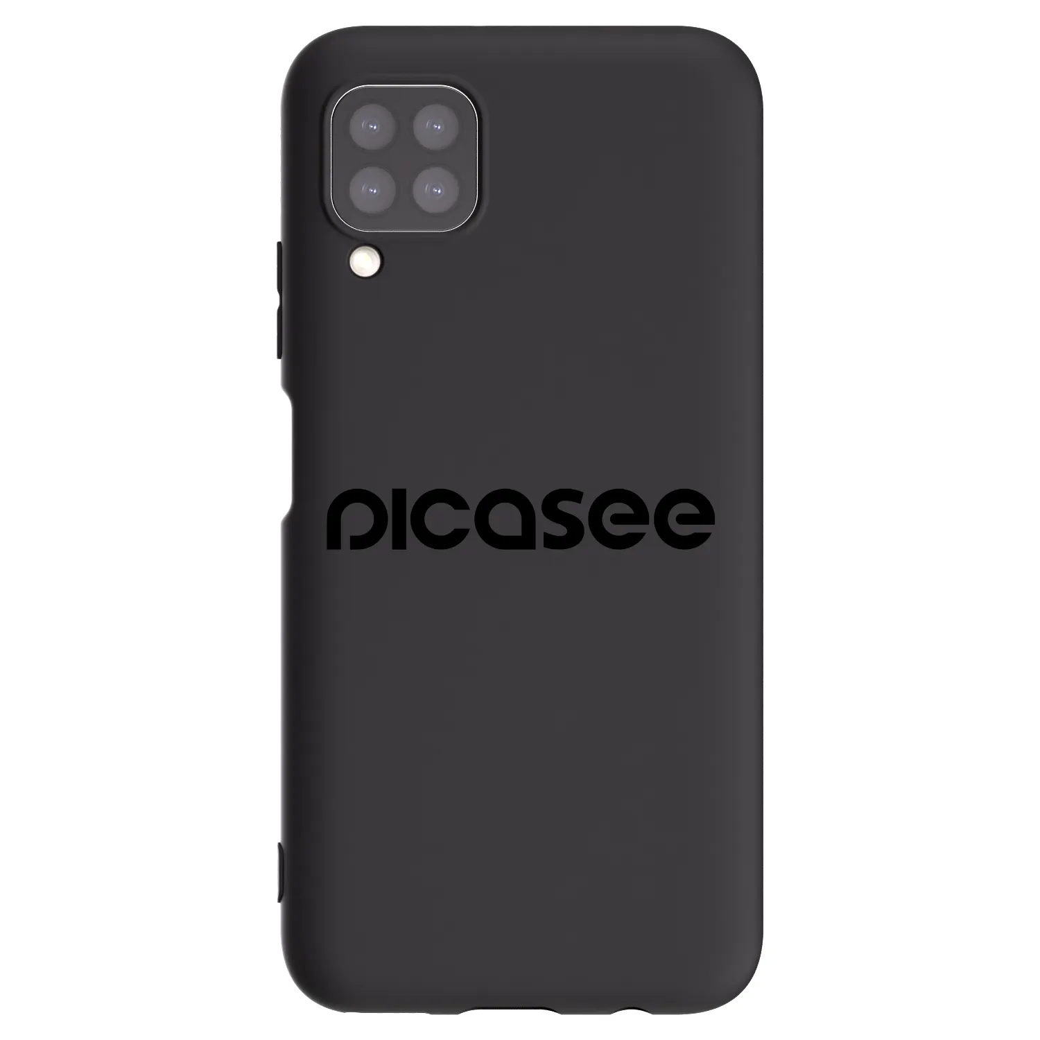 Picasee silikónový čierny obal pre Huawei P40 Lite - Picasee - new logo - black
