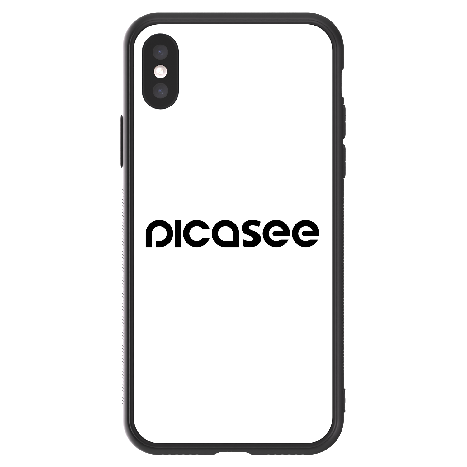 Picasee ULTIMATE CASE pro Apple iPhone X/XS - Picasee - new logo - black