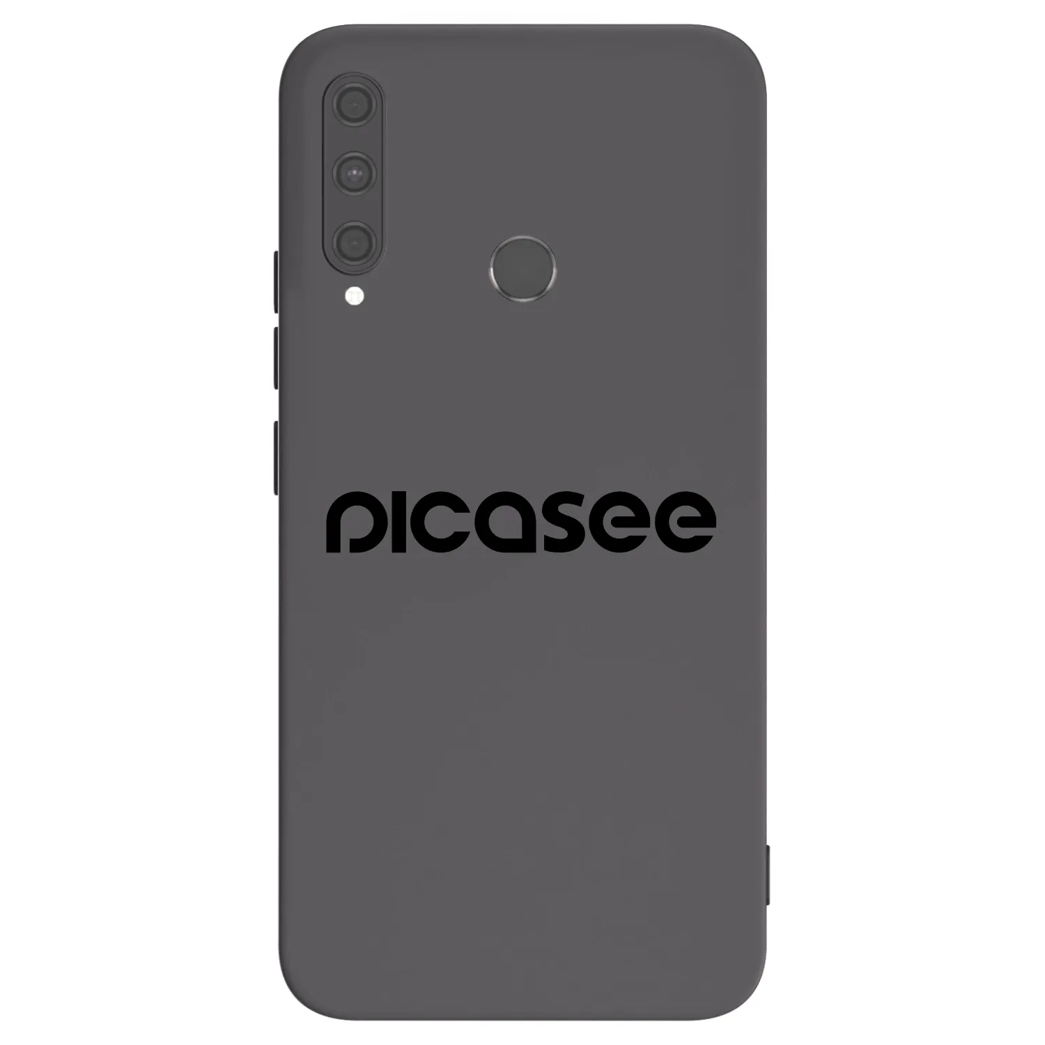 Picasee silikónový čierny obal pre Huawei P40 Lite E - Picasee - new logo - black