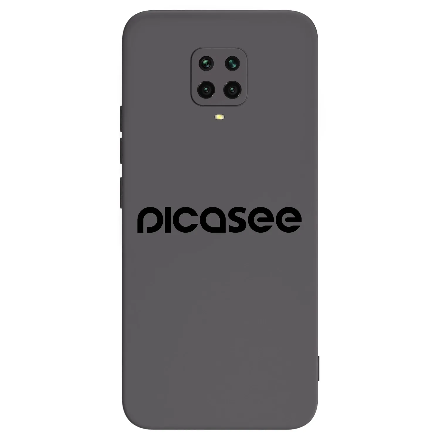 Picasee silikónový čierny obal pre Xiaomi Redmi Note 9 Pro - Picasee - new logo - black