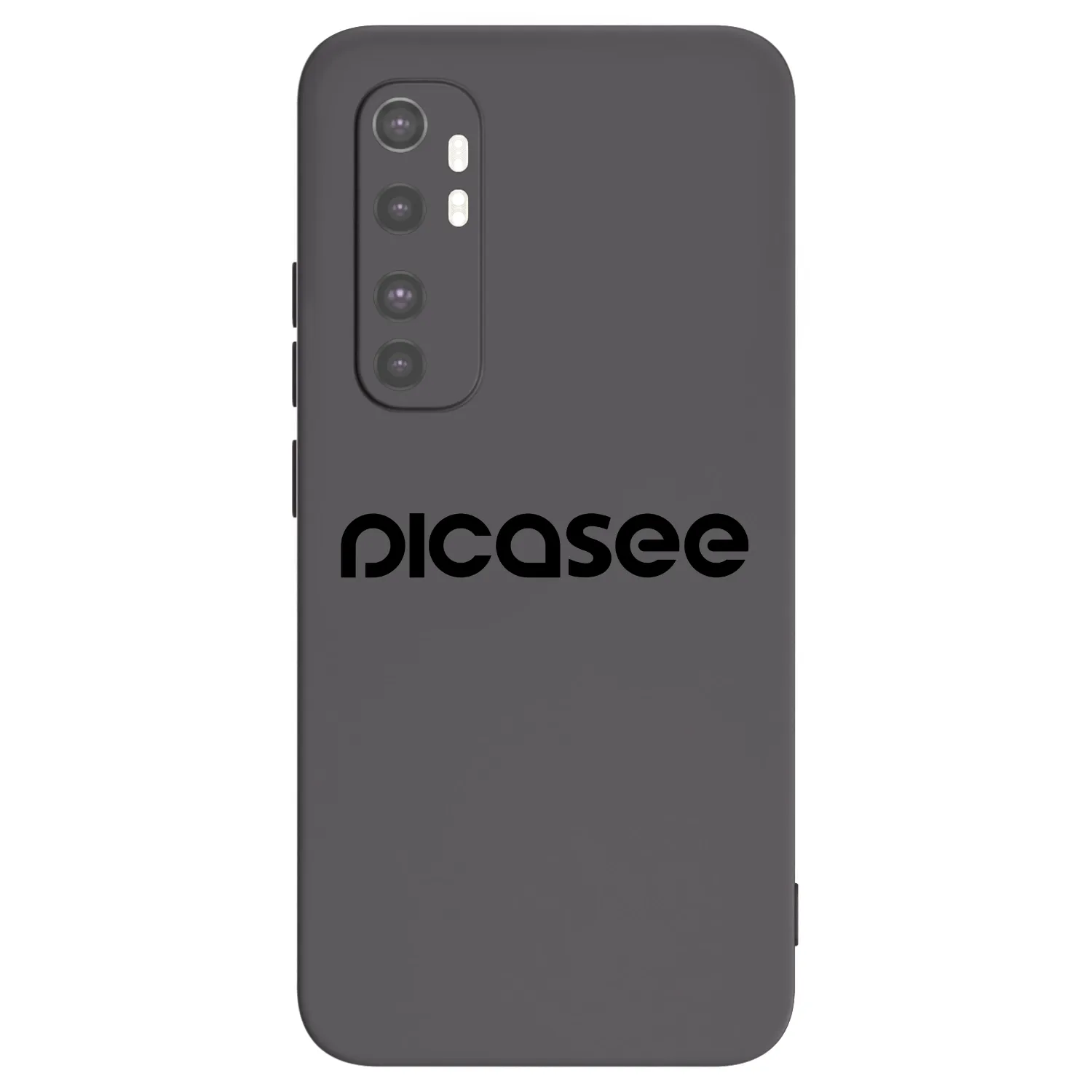 Picasee silikónový čierny obal pre Xiaomi Mi Note 10 Lite - Picasee - new logo - black