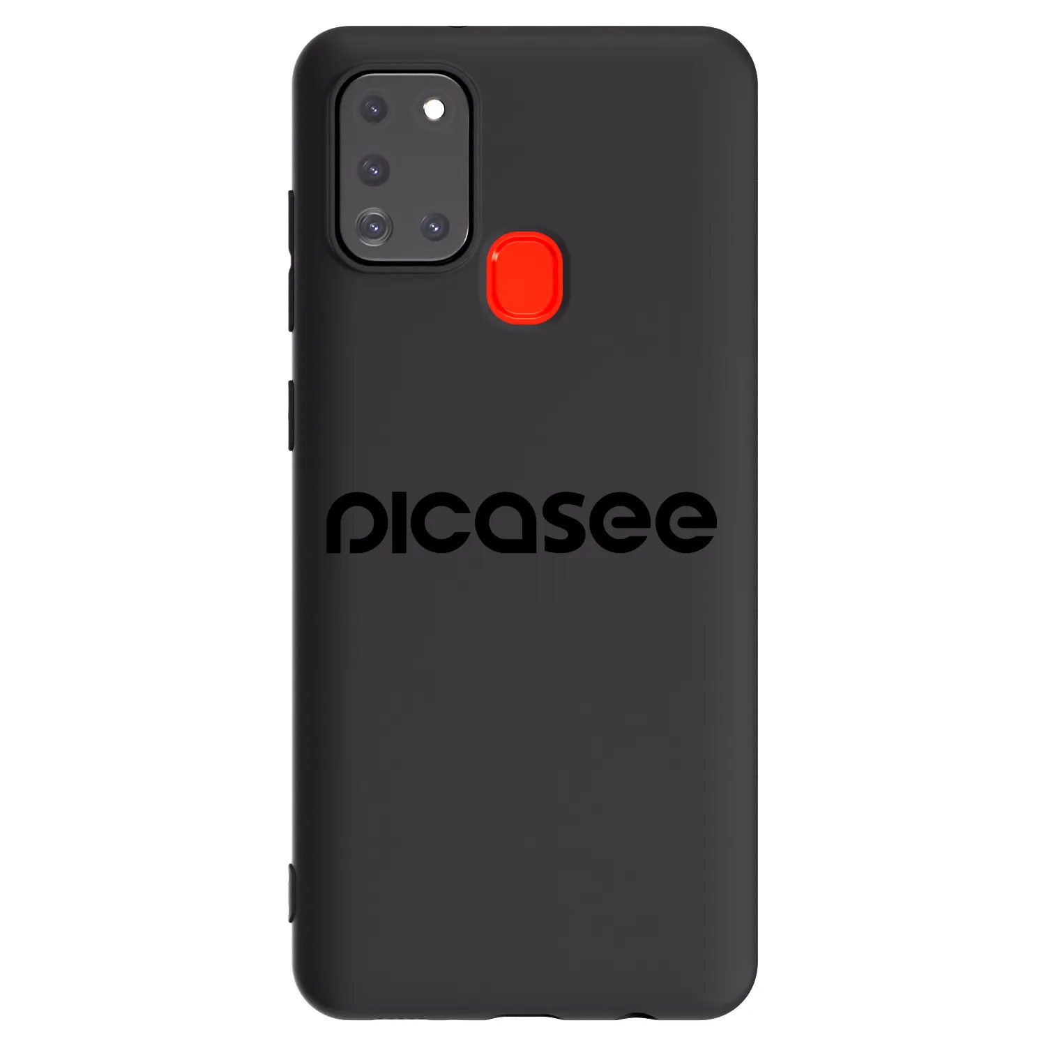 Picasee silikónový čierny obal pre Samsung Galaxy A21s - Picasee - new logo - black
