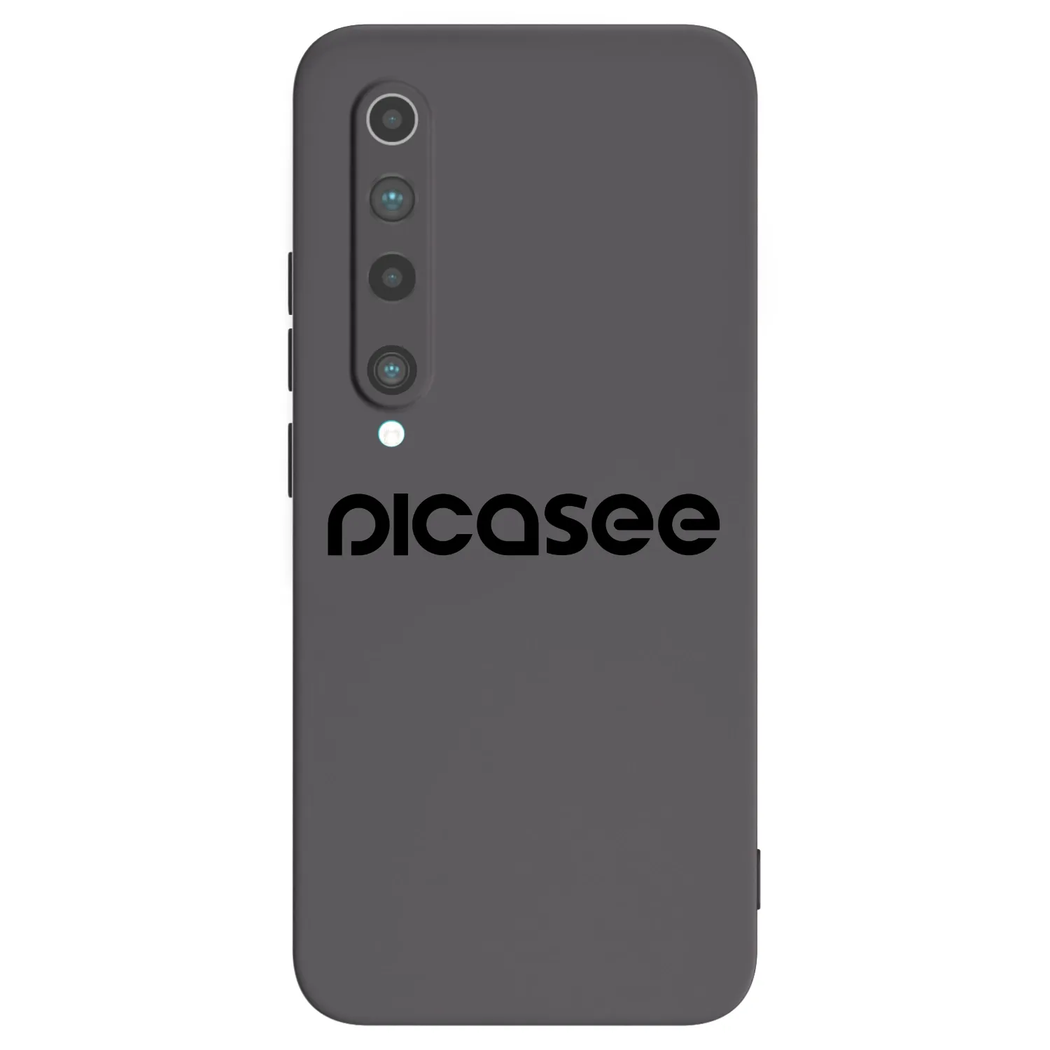 Picasee silikónový čierny obal pre Xiaomi Mi 10 - Picasee - new logo - black