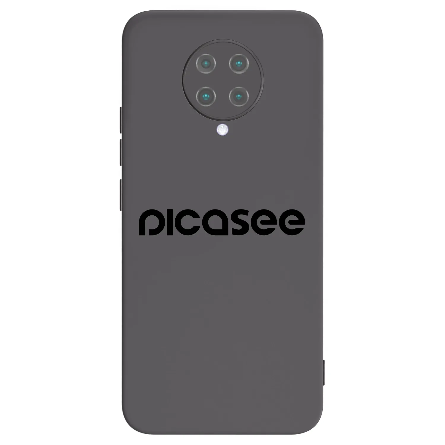 Picasee silikónový čierny obal pre Xiaomi Poco F2 Pro - Picasee - new logo - black
