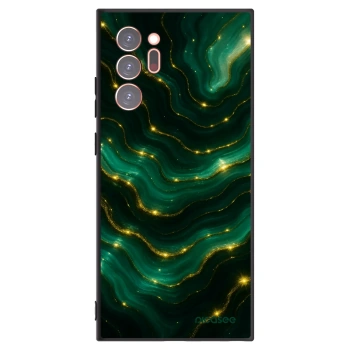 Picasee silikónový čierny obal pre Samsung Galaxy Note 20 Ultra - Emerald