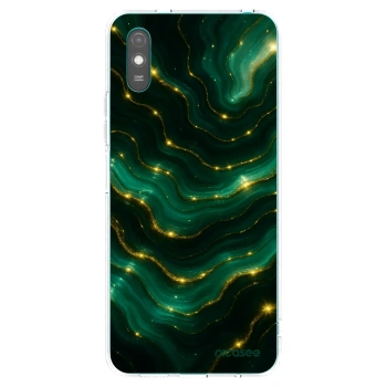 Picasee silikónový prehľadný obal pre Xiaomi Redmi 9A - Emerald