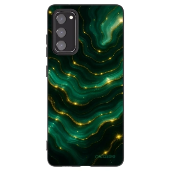 Picasee silikónový čierny obal pre Samsung Galaxy S20 FE - Emerald