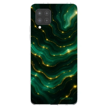 Picasee silikónový prehľadný obal pre Samsung Galaxy A42 A426B - Emerald
