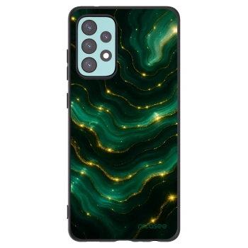 Picasee silikónový čierny obal pre Samsung Galaxy A72 A725F - Emerald