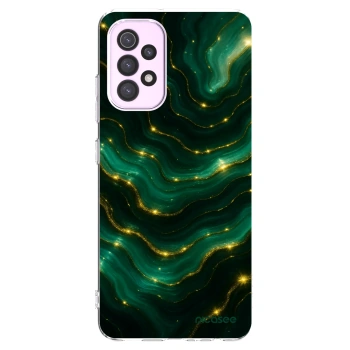 Picasee silikónový prehľadný obal pre Samsung Galaxy A32 5G A326B - Emerald