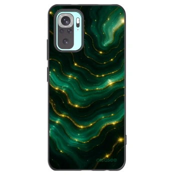 Picasee silikónový čierny obal pre Xiaomi Redmi Note 10 Pro - Emerald