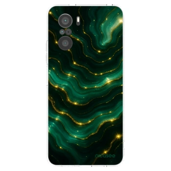 Picasee silikónový prehľadný obal pre Xiaomi Poco F3 - Emerald