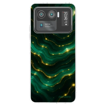 Picasee silikónový prehľadný obal pre Xiaomi Mi 11 Ultra - Emerald