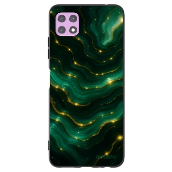 Picasee silikónový čierny obal pre Samsung Galaxy A22 A226B 5G - Emerald
