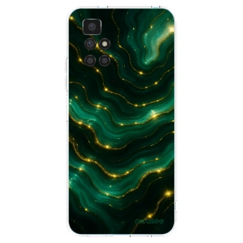 Picasee silikónový prehľadný obal pre Xiaomi Redmi 10 - Emerald