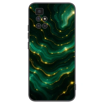 Picasee silikónový čierny obal pre Xiaomi Redmi 10 - Emerald