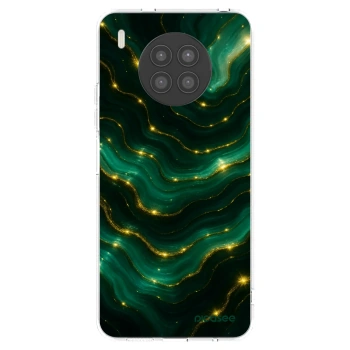 Picasee silikónový prehľadný obal pre Huawei Nova 8i - Emerald