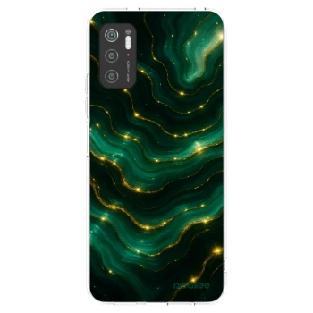 Picasee silikónový prehľadný obal pre Xiaomi Poco M3 Pro 5G - Emerald