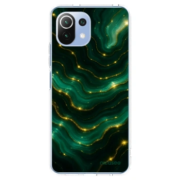 Picasee silikónový prehľadný obal pre Xiaomi 11 Lite 5G NE - Emerald