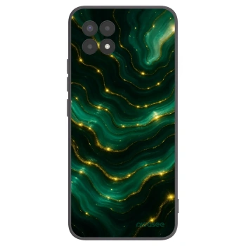Picasee silikónový čierny obal pre Realme 8i - Emerald