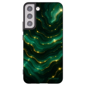 Picasee silikónový čierny obal pre Samsung Galaxy S22+ 5G - Emerald
