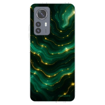 Picasee silikónový prehľadný obal pre Xiaomi 12 Pro - Emerald