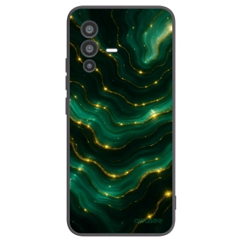 Picasee silikónový čierny obal pre Vivo V23 5G - Emerald