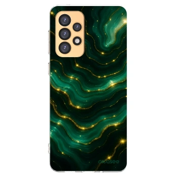 Picasee silikónový prehľadný obal pre Samsung Galaxy A33 5G A336 - Emerald