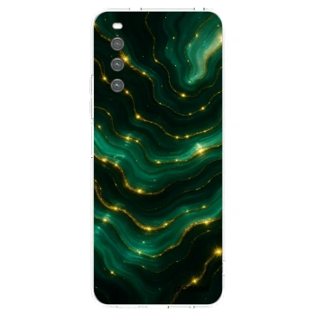 Picasee silikónový prehľadný obal pre Sony Xperia 10 IV 5G - Emerald