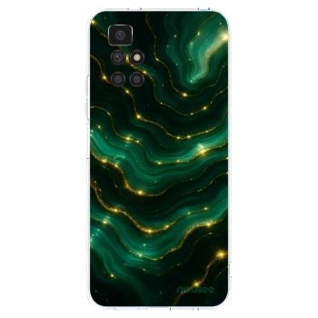Picasee silikónový prehľadný obal pre Xiaomi Redmi 10 (2022) - Emerald