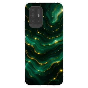 Picasee silikónový prehľadný obal pre OPPO A94 5G - Emerald