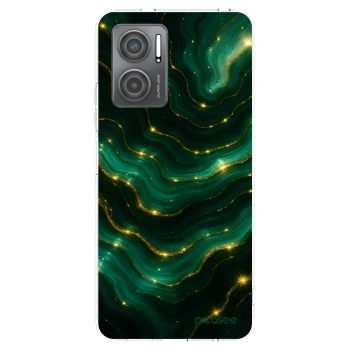 Picasee silikónový prehľadný obal pre Xiaomi Redmi 10 5G - Emerald