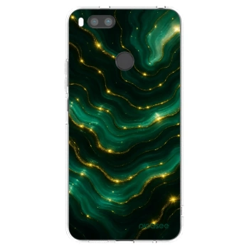 Picasee silikónový prehľadný obal pre Xiaomi Redmi A1 - Emerald