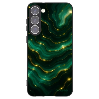 Picasee silikónový čierny obal pre Samsung Galaxy S23+ 5G - Emerald