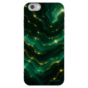 Picasee silikónový prehľadný obal pre Apple iPhone 6/6S - Emerald