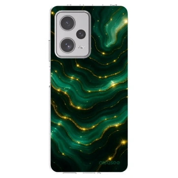 Picasee silikónový prehľadný obal pre Xiaomi Redmi Note 12 Pro+ 5G - Emerald