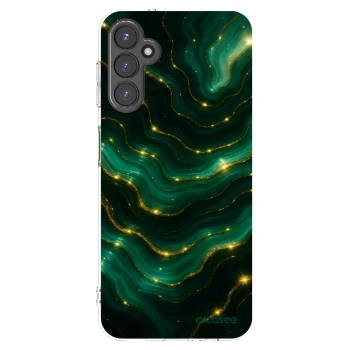 Picasee silikónový prehľadný obal pre Samsung Galaxy A14 4G A145R - Emerald