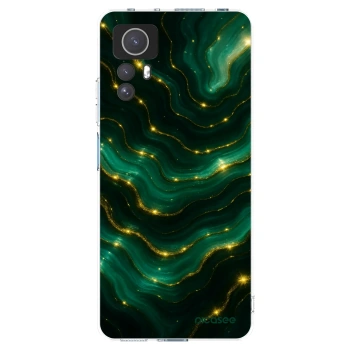 Picasee silikónový prehľadný obal pre Xiaomi Redmi Note 12S - Emerald