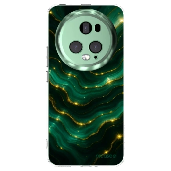 Picasee silikónový prehľadný obal pre Honor Magic5 Pro - Emerald