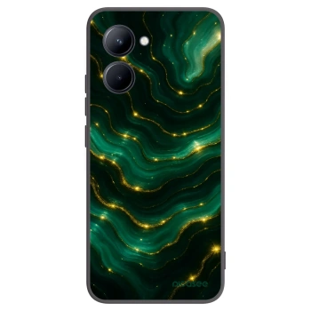 Picasee silikónový čierny obal pre Realme C33 (2023) - Emerald