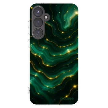 Picasee silikónový prehľadný obal pre Samsung Galaxy S23 FE S711B - Emerald