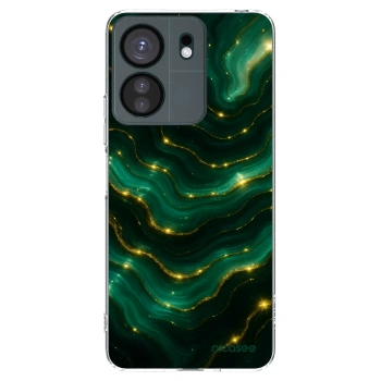 Picasee silikónový prehľadný obal pre Xiaomi Redmi 13C 4G - Emerald