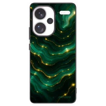 Picasee silikónový čierny obal pre Xiaomi Redmi Note 13 Pro+ 5G - Emerald