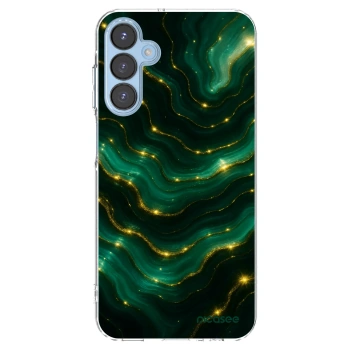 Picasee silikónový prehľadný obal pre Samsung Galaxy A15 A156B 5G - Emerald